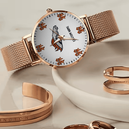 LIMITED EDITION - NEW CUSTOMIZED NFL13 DVB DENVER BRONCOS HAND WATCH