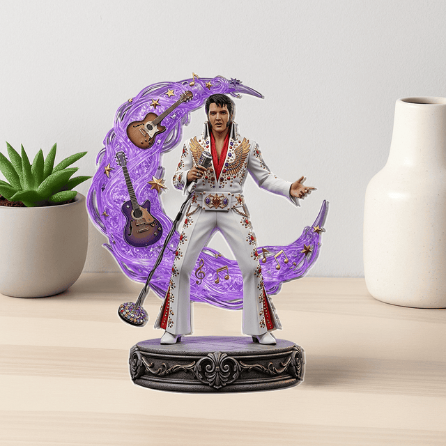 LIMITED EDITION – New Elvis Presley  Acrylic Block ELVIS030925DH01