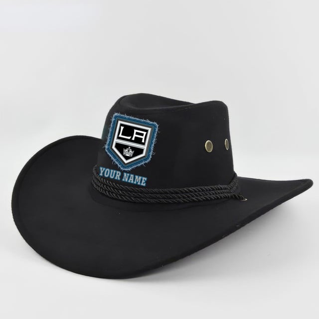 LIMITED EDITION - NEW CUSTOMIZED NHL16 LAK LOS ANGELES KINGS COWBOY HAT