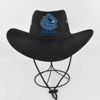 LIMITED EDITION - NEW CUSTOMIZED NHL19 VCC VANCOUVER CANUCKS COWBOY HAT