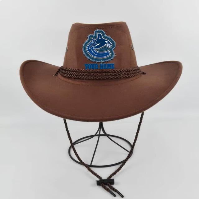 LIMITED EDITION - NEW CUSTOMIZED NHL19 VCC VANCOUVER CANUCKS COWBOY HAT