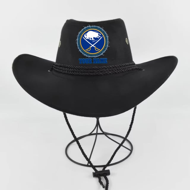LIMITED EDITION - NEW CUSTOMIZED NHL28 BFS BUFFALO SABRES COWBOY HAT
