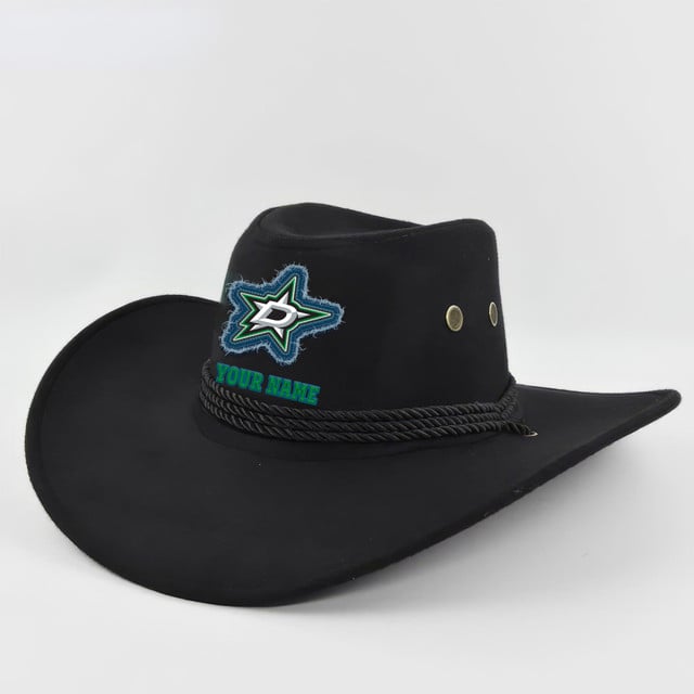 LIMITED EDITION - NEW CUSTOMIZED NHL15 DLS DALLAS STARS COWBOY HAT