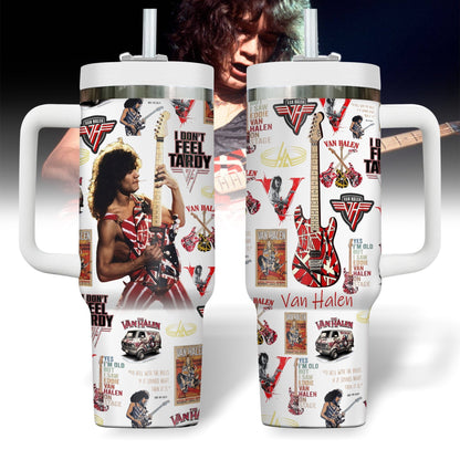 PREMIUM VAN HALEN 40oz TUMBLER - MAKE THE PERFECT GIFT