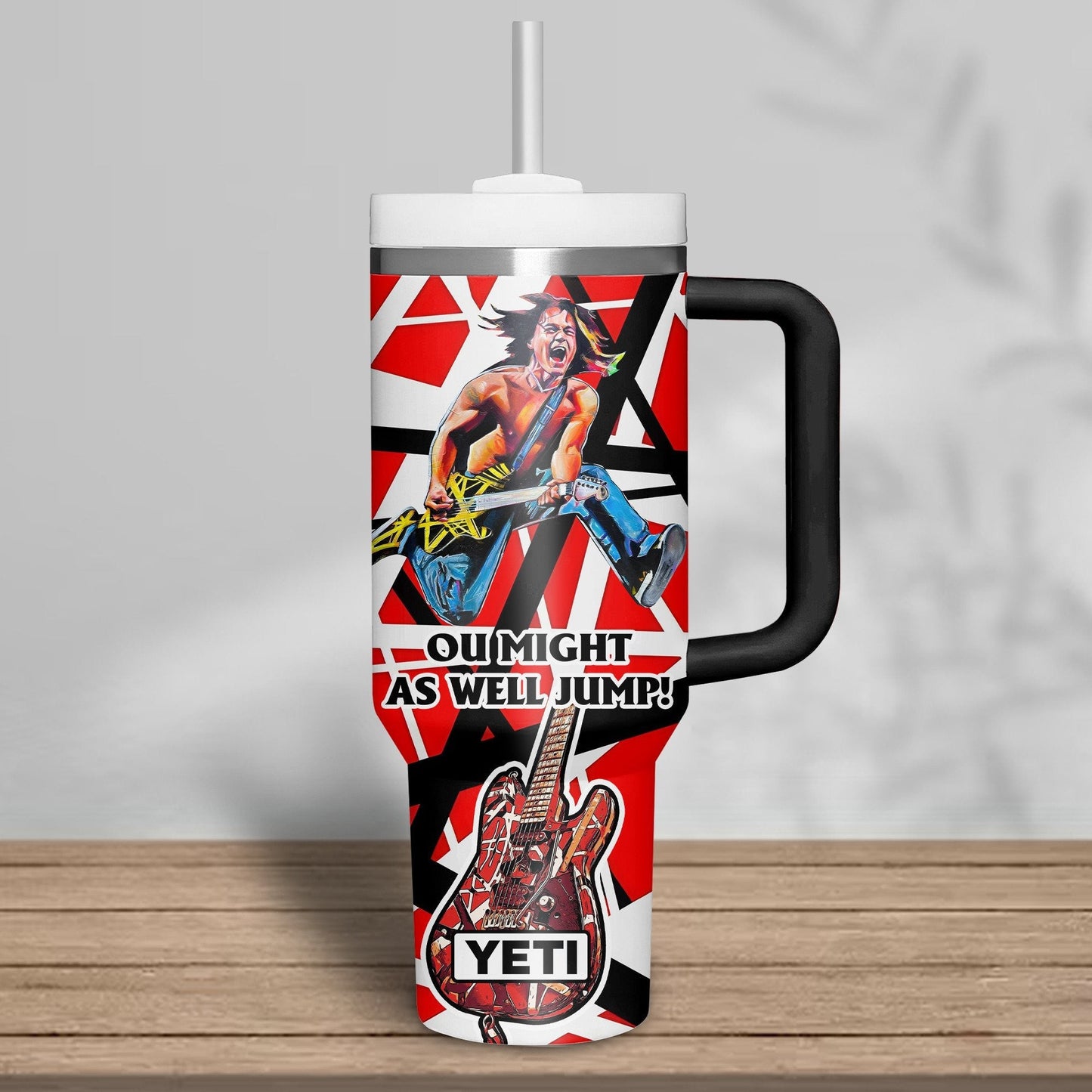 PREMIUM VAN HALEN 40oz TUMBLER - MAKE THE PERFECT GIFT