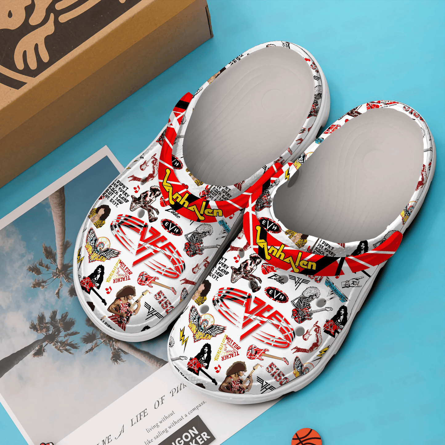 PREMIUM VAN HALEN CROCS - MAKE THE PERFECT GIFT