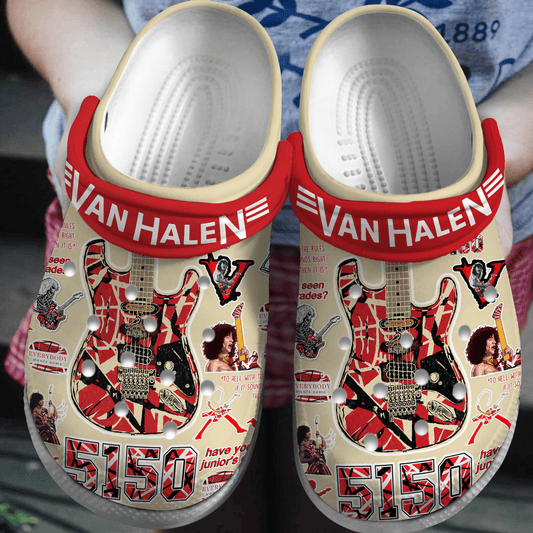 PREMIUM VAN HALEN CROCS - MAKE THE PERFECT GIFT