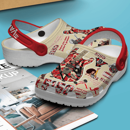 PREMIUM VAN HALEN CROCS - MAKE THE PERFECT GIFT