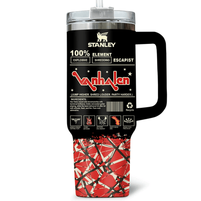 PREMIUM VAN HALEN 40oz TUMBLER - MAKE THE PERFECT GIFT