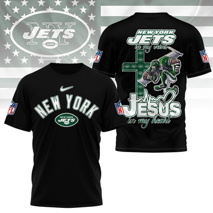 LIMITED EDITION - NEW PREMIUM NFL25 NYJ NEW YORK JETS UNISEX T-SHIRT