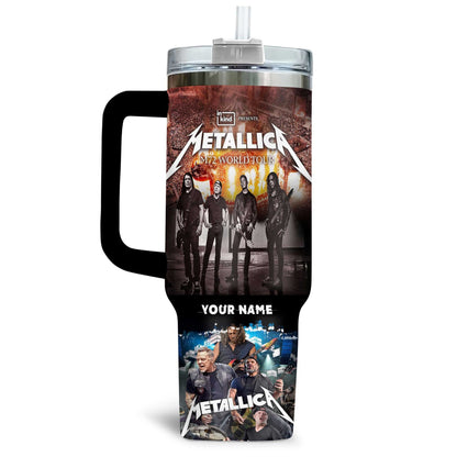 NEW PREMIUM METALLICA 40 OZ TUMBLER 02