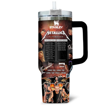 NEW PREMIUM METALLICA 40 OZ TUMBLER 02