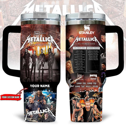 NEW PREMIUM METALLICA 40 OZ TUMBLER 02