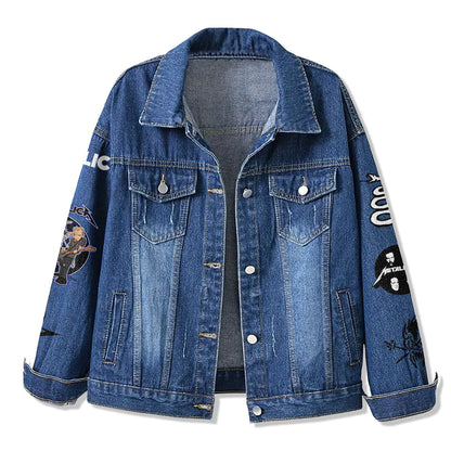 NEW PREMIUM METALLICA UNISEX DENIM JACKET