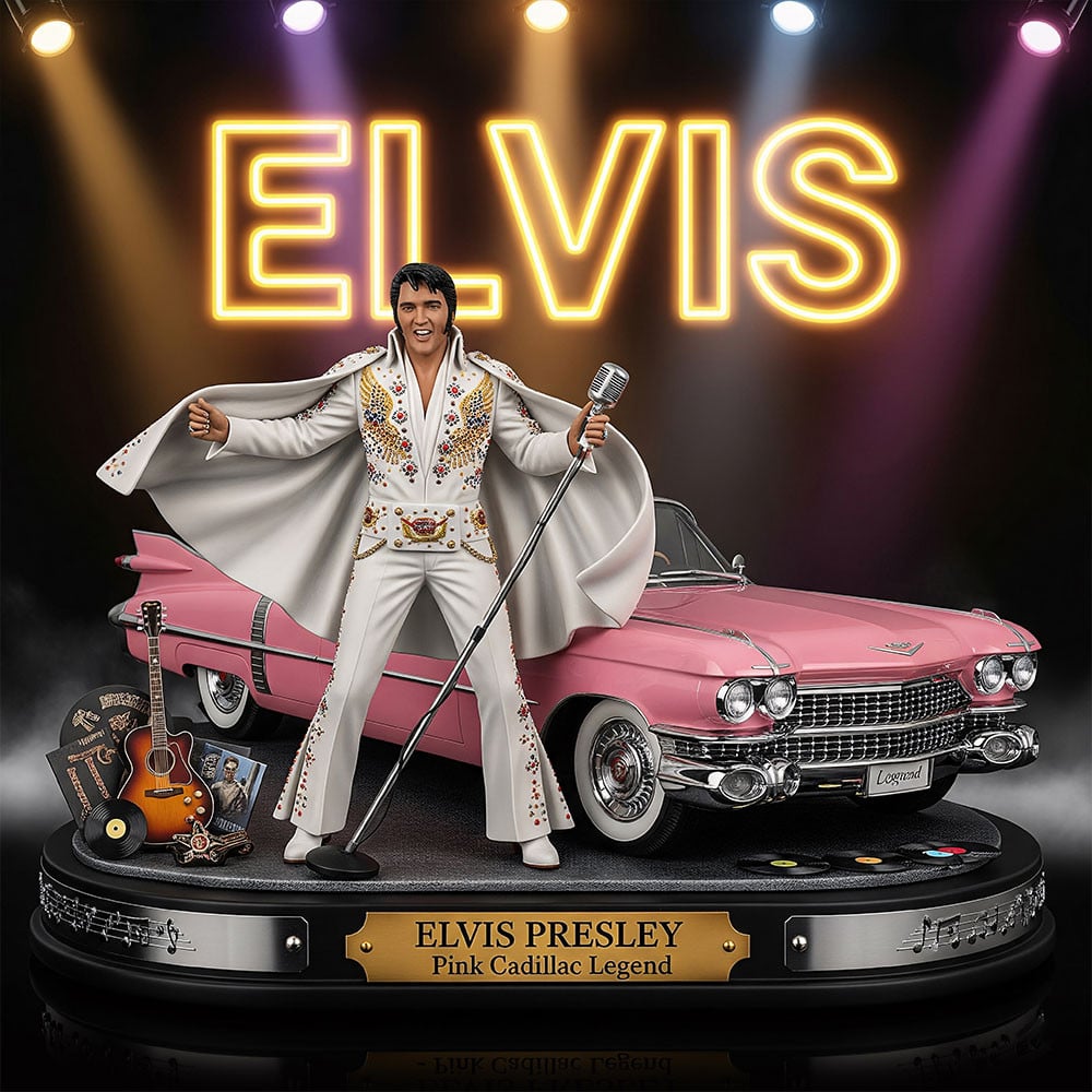 LIMITED EDITION – New Elvis Presley  Acrylic Block ELVIS030925DH07