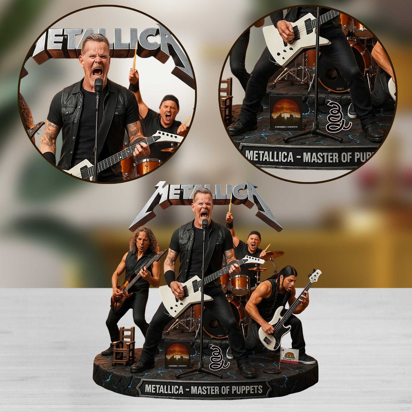 LIMITED EDITION 🖤 MELTALLICA ACRYLIC BLOCK DISPLAY FOR TRUE FANS 010