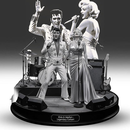 LIMITED EDITION – New Elvis Presley  Acrylic Block ELVIS030925DH08