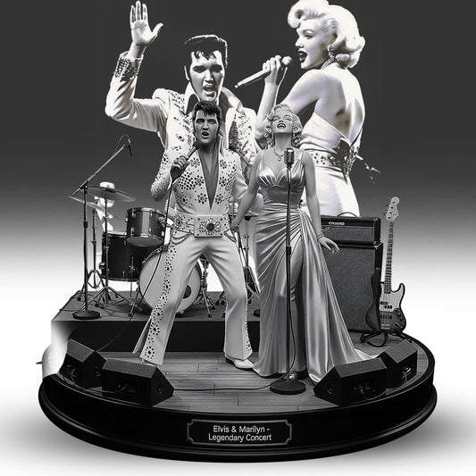 LIMITED EDITION – New Elvis Presley  Acrylic Block ELVIS030925DH08