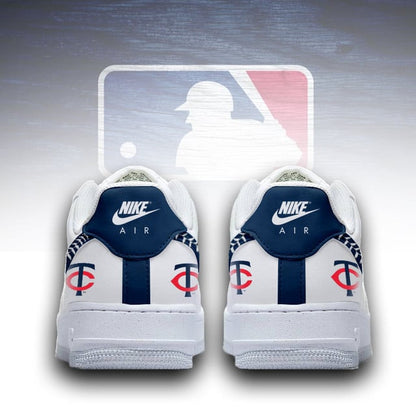 [FLASH SALE] NEW CUSTOMIZED MLB22 MTS MINNESOTA TWINS AF1 SNEAKERS