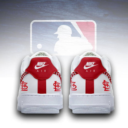 [FLASH SALE] NEW CUSTOMIZED MLB24 SLC ST. LOUIS CARDINALS AF1 SNEAKERS