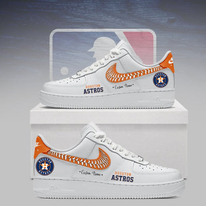 [FLASH SALE] NEW CUSTOMIZED MLB10 HAS HOUSTON ASTROS AF1 SNEAKERS