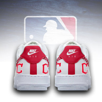 [FLASH SALE] NEW CUSTOMIZED MLB13 CGS CLEVELAND GUARDIANS AF1 SNEAKERS
