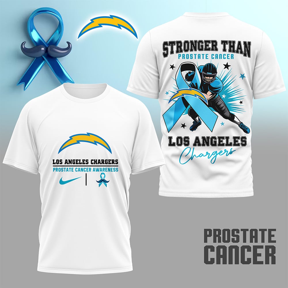 LIMITED EDITION - NEW CUSTOMIZED 3D NFL09 LAC LOS ANGELES CHARGERS SHIRT