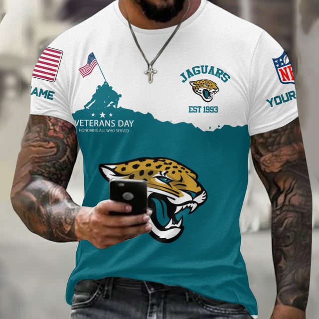 LIMITED EDITION - NEW CUSTOMIZED NFL30 JS JAGUARS UNISEX T-SHIRT, SWEATSHIRT, HOODIE & ZIP HOODIE