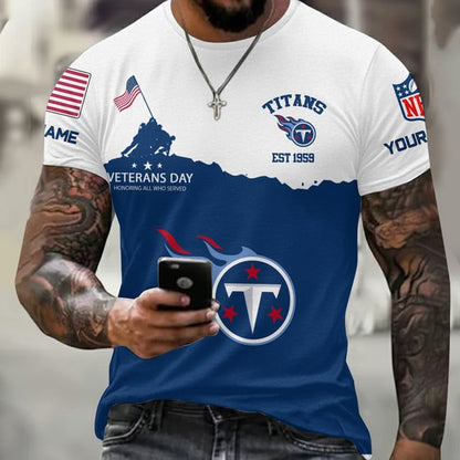 LIMITED EDITION - NEW CUSTOMIZED NFL31 TN TITANS UNISEX T-SHIRT, SWEATSHIRT, HOODIE & ZIP HOODIE