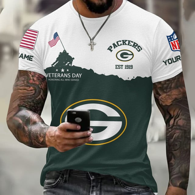LIMITED EDITION - NEW CUSTOMIZED NFL08 GB PACKERS UNISEX T-SHIRT, SWEATSHIRT, HOODIE & ZIP HOODIE
