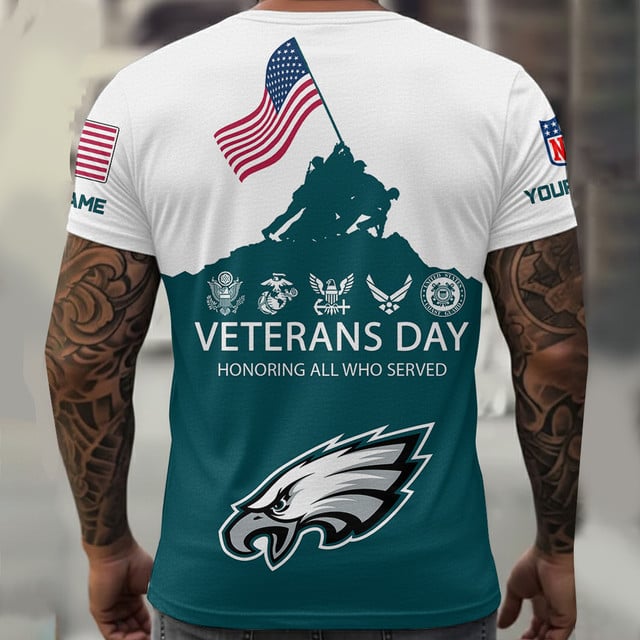 LIMITED EDITION - NEW CUSTOMIZED NFL02 PP EAGLES UNISEX T-SHIRT, SWEATSHIRT, HOODIE & ZIP HOODIE