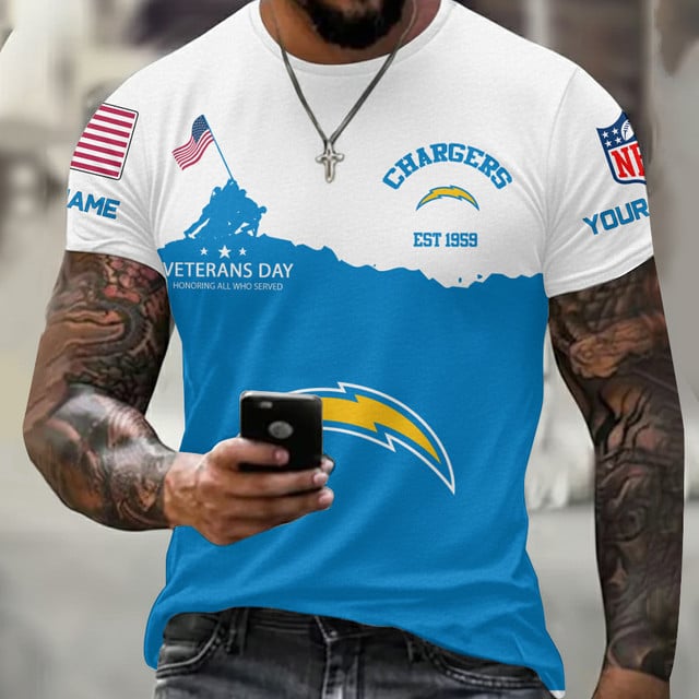 LIMITED EDITION - NEW CUSTOMIZED NFL09 LA CHARGERS UNISEX T-SHIRT, SWEATSHIRT, HOODIE & ZIP HOODIE