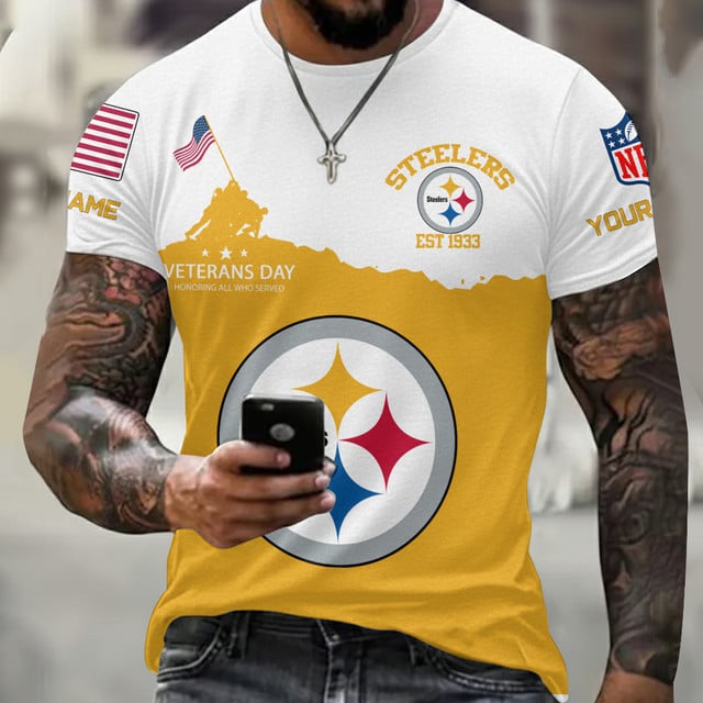 LIMITED EDITION - NEW CUSTOMIZED NFL14 PB STEELERS UNISEX T-SHIRT, SWEATSHIRT, HOODIE & ZIP HOODIE