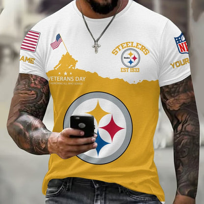 LIMITED EDITION - NEW CUSTOMIZED NFL14 PB STEELERS UNISEX T-SHIRT, SWEATSHIRT, HOODIE & ZIP HOODIE