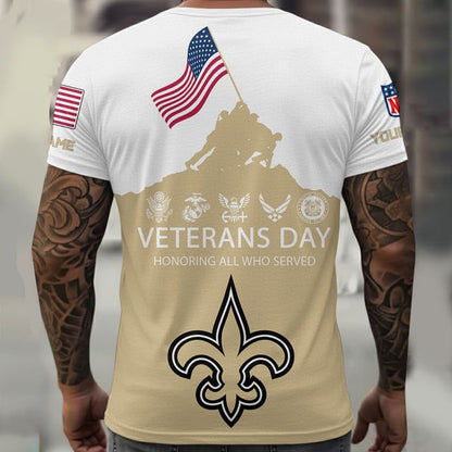 LIMITED EDITION - NEW CUSTOMIZED NFL24 NO SAINTS UNISEX T-SHIRT, SWEATSHIRT, HOODIE & ZIP HOODIE