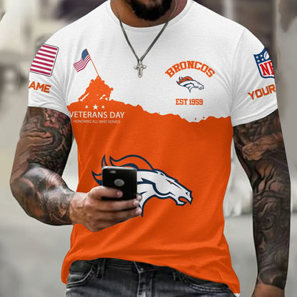 LIMITED EDITION - NEW CUSTOMIZED NFL13 DV BRONCOS UNISEX T-SHIRT, SWEATSHIRT, HOODIE & ZIP HOODIE