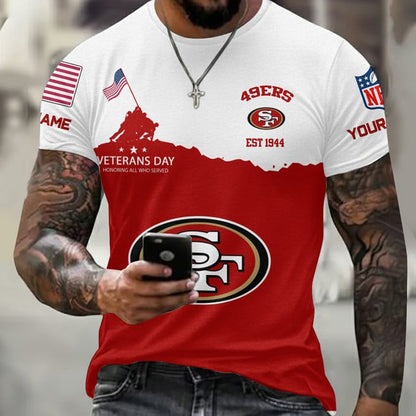 LIMITED EDITION - NEW CUSTOMIZED NFL11 SF49ERS UNISEX T-SHIRT, SWEATSHIRT, HOODIE & ZIP HOODIE