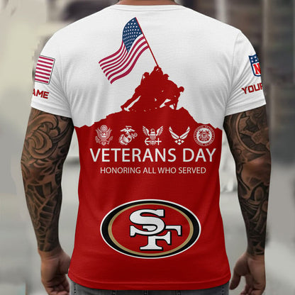 LIMITED EDITION - NEW CUSTOMIZED NFL11 SF49ERS UNISEX T-SHIRT, SWEATSHIRT, HOODIE & ZIP HOODIE