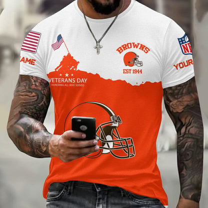 LIMITED EDITION - NEW CUSTOMIZED NFL29 CC BROWNS UNISEX T-SHIRT, SWEATSHIRT, HOODIE & ZIP HOODIE