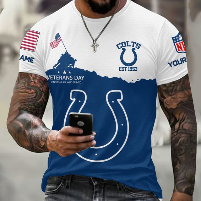 LIMITED EDITION - NEW CUSTOMIZED NFL17 ID COLTS UNISEX T-SHIRT, SWEATSHIRT, HOODIE & ZIP HOODIE