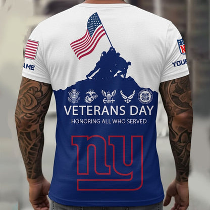 LIMITED EDITION - NEW CUSTOMIZED NFL32 NY GIANTS UNISEX T-SHIRT, SWEATSHIRT, HOODIE & ZIP HOODIE