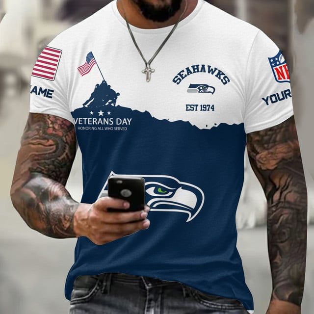LIMITED EDITION - NEW CUSTOMIZED NFL06 SE SEAHAWKS UNISEX T-SHIRT, SWEATSHIRT, HOODIE & ZIP HOODIE