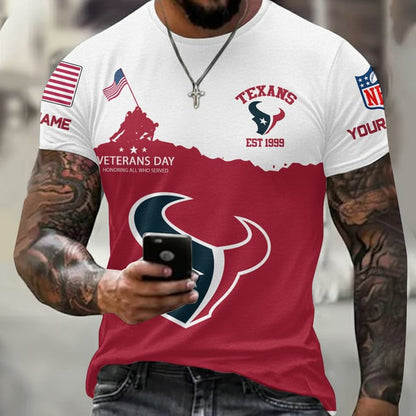LIMITED EDITION - NEW CUSTOMIZED NFL15 HT TEXANS UNISEX T-SHIRT, SWEATSHIRT, HOODIE & ZIP HOODIE