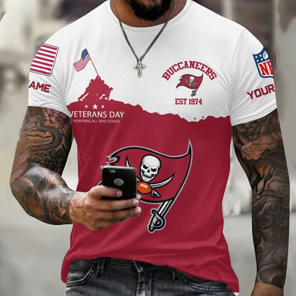 LIMITED EDITION - NEW CUSTOMIZED NFL10 TB BUCCANEERS UNISEX T-SHIRT, SWEATSHIRT, HOODIE & ZIP HOODIE