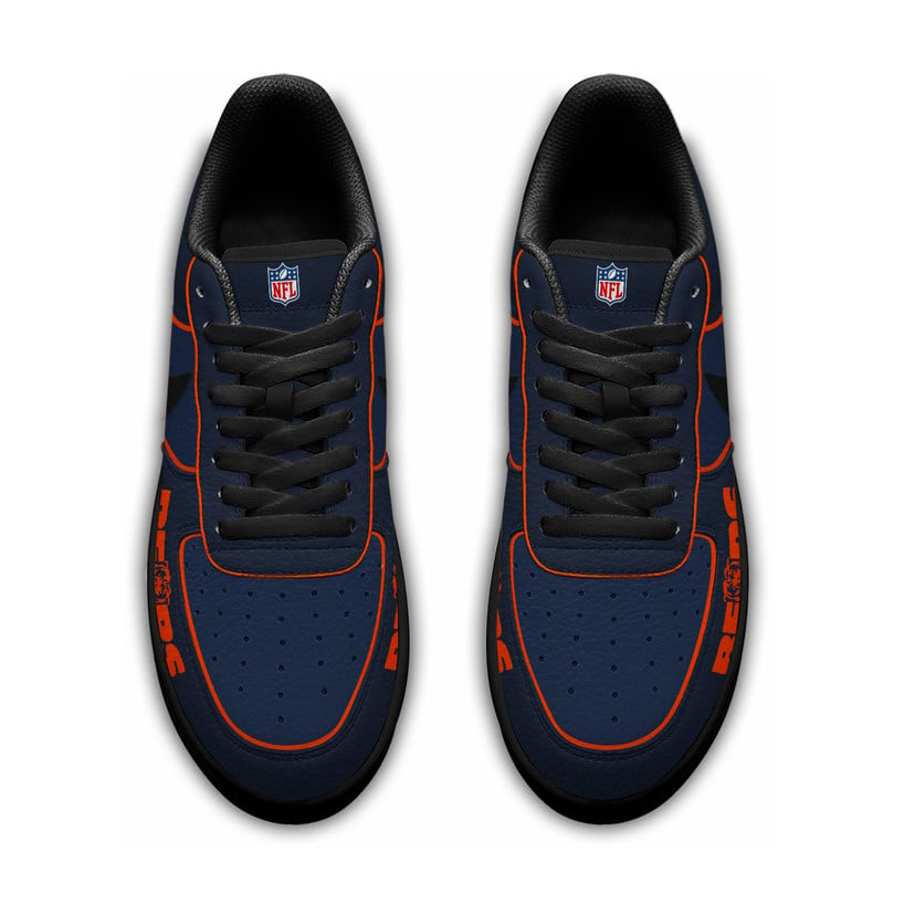 LIMITED EDITION - NEW CUSTOMIZED NFL26 CCB CH BEARS AF1 SNEAKERS