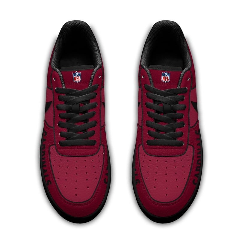 LIMITED EDITION - NEW CUSTOMIZED NFL20 ARC AR CARDINALS AF1 SNEAKERS