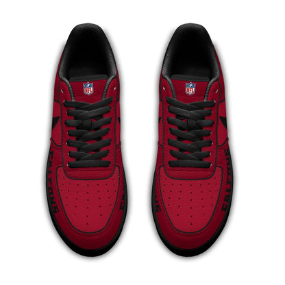 LIMITED EDITION - NEW CUSTOMIZED NFL18 ATF AT FALCONS AF1 SNEAKERS