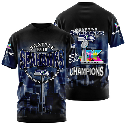 LIMITED EDITION - NEW CUSTOMIZED NFL06 SSH SEATTLE SEAHAWKS CHAMPIONS HOODIE, T-SHIRTS, ZIP HOODIE, SWEASHIRTS & POLO 17