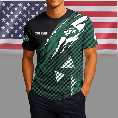 LIMITED EDITION - NEW CUSTOMIZED NFL25 NY JETS UNISEX T-SHIRT & POLO