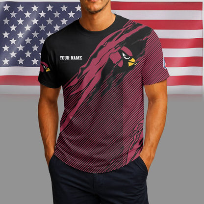 LIMITED EDITION - NEW CUSTOMIZED NFL20 AR CARDINALS UNISEX T-SHIRT & POLO